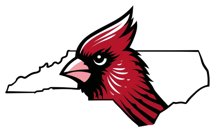 Old North State HVAC cardinal North Carolina logo